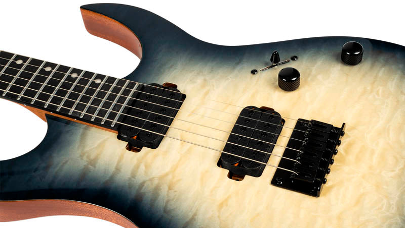 Spira S500-QGYE Guitarra Eléctrica Transparent Grey 3