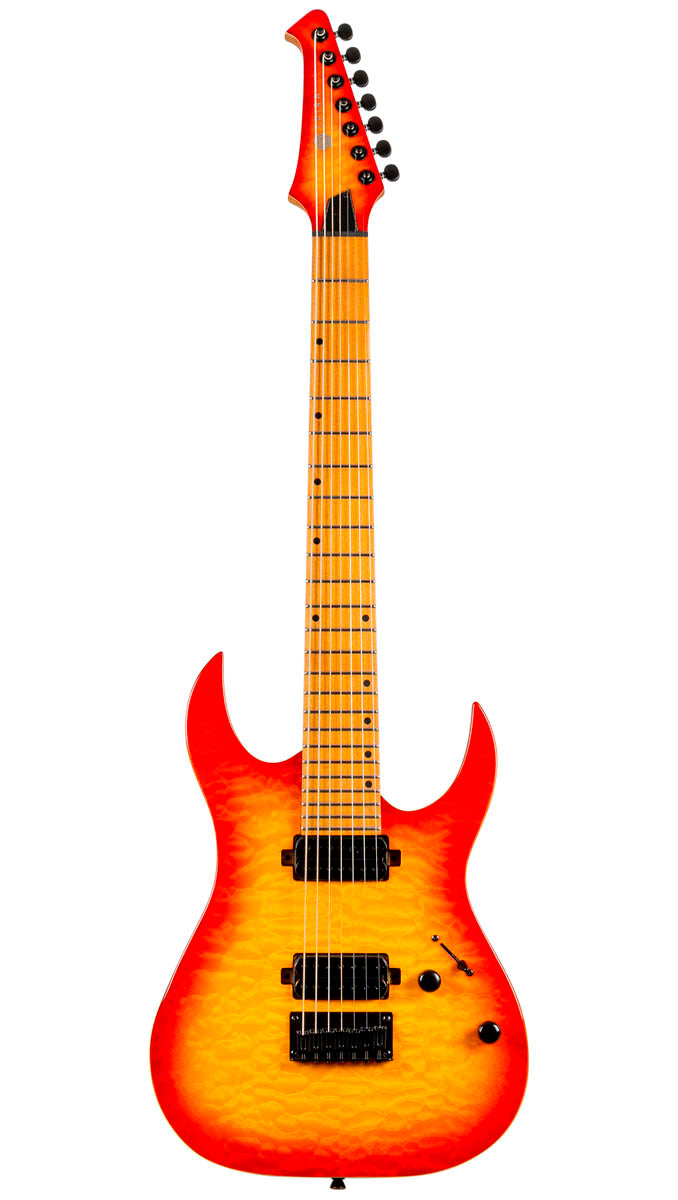 Spira S507-QFB Guitarra Eléctrica 7 Cuerdas Fireburst 1