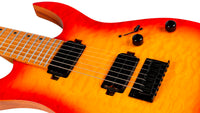 Spira S507-QFB Guitarra Eléctrica 7 Cuerdas Fireburst 3