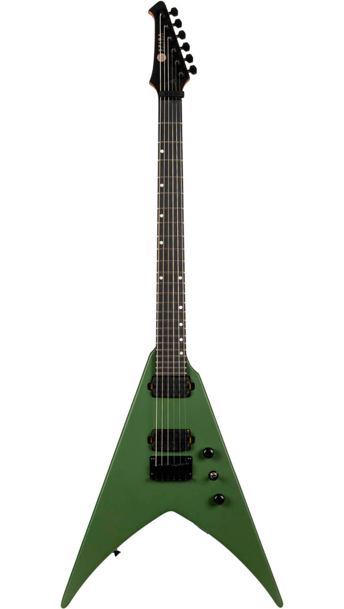 Spira V400-MGR Guitarra Eléctrica Satin Green 1