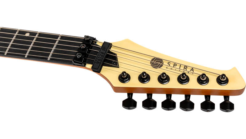 Spira V420-AWH Guitarra Eléctrica Antique White Stripe 4