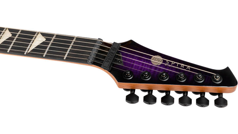 Spira V500-TPPE Guitarra Eléctrica Transparent Purple 4