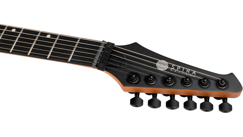 Spira X400-MBK Guitarra Eléctrica Satin Black 4