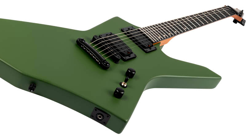 Spira X400-MGR Guitarra Eléctrica Satin Green 3