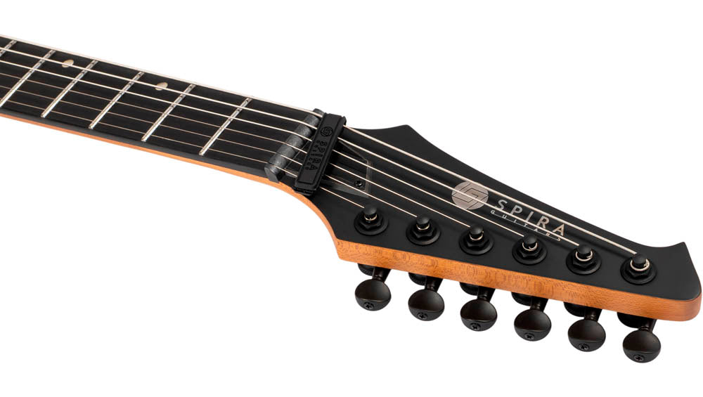 Spira J400-MBK Guitarra Eléctrica Satin Black 4