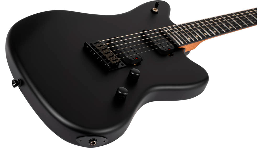 Spira J400-MBK Baritone Guitarra Eléctrica Satin Black 3