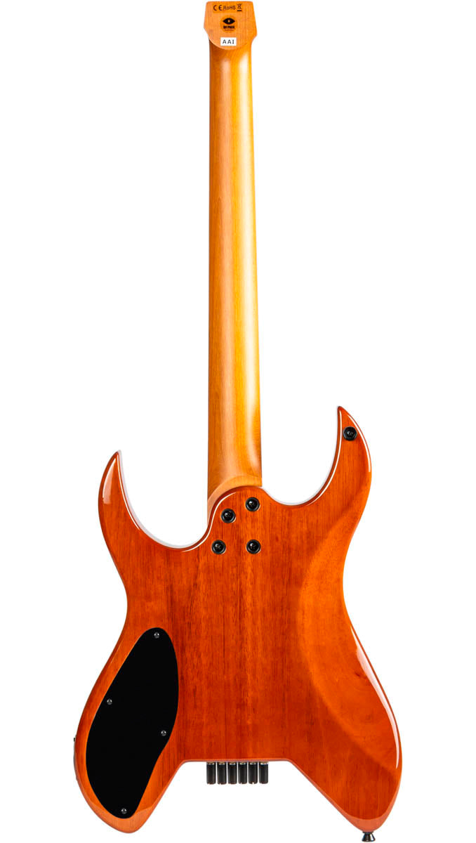 Spira S500-GBR Headless Guitarra Eléctrica Verde Azul 2