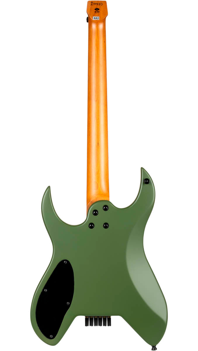 Spira S400H-MGR Headless Guitarra Eléctrica Satin Green 2