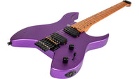 Spira S400H-MPP Headless Guitarra Eléctrica Violeta 3
