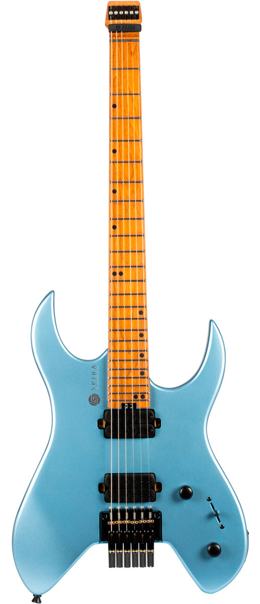 Spira S400H-MPB Headless Guitarra Eléctrica Azul 1