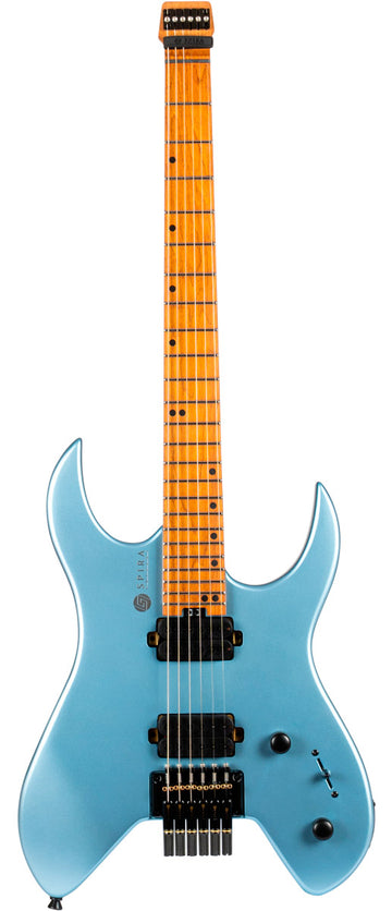 Spira S400H-MPB Headless Guitarra Eléctrica Azul 1