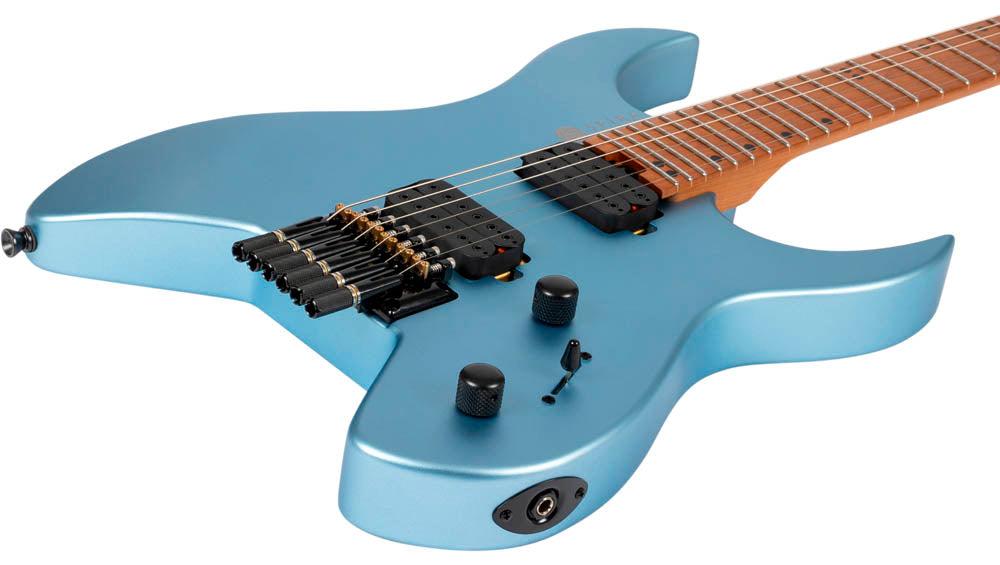 Spira S400H-MPB Headless Guitarra Eléctrica Azul 3