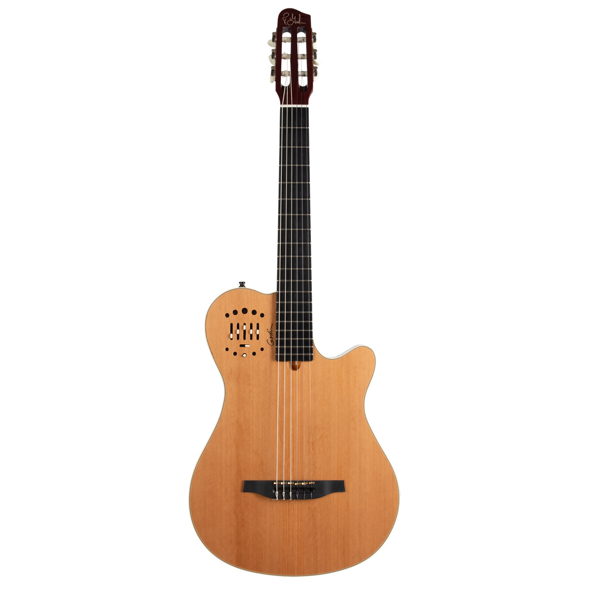 Godin Multiac Grand Concert Deluxe Guitarra Española Electrificada Natural 1