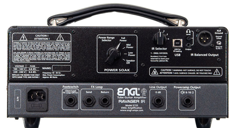 Engl E725 Ravager Amplificador Cabezal Guitarra 2