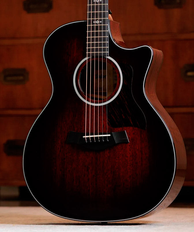 Taylor 324ce SEB Next Generation Guitarra Electroacústica Grand Auditorium Shaded Edge Burst 6