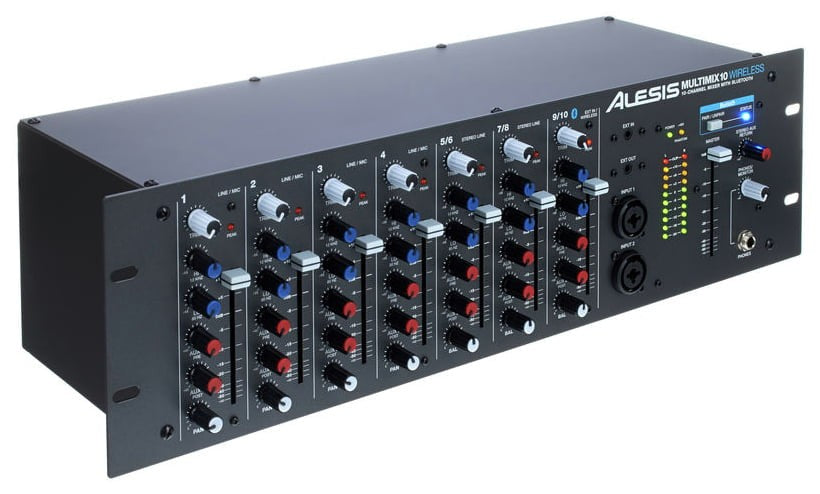 Alesis Multimix 10 Wireless Mezclador de 10 Canales en Rack con Bluetooth 2