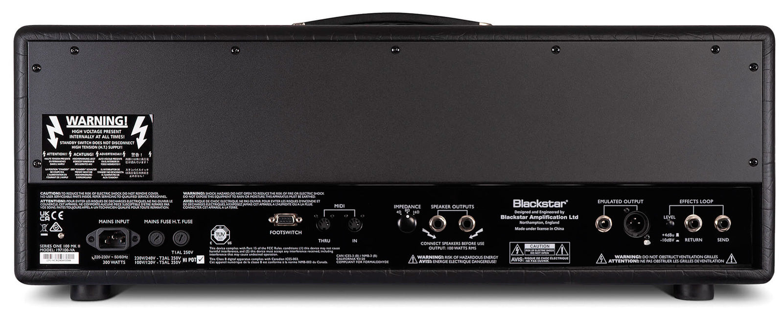 Blackstar Series One 100 MKII Head Amplificador Cabezal Guitarra 2