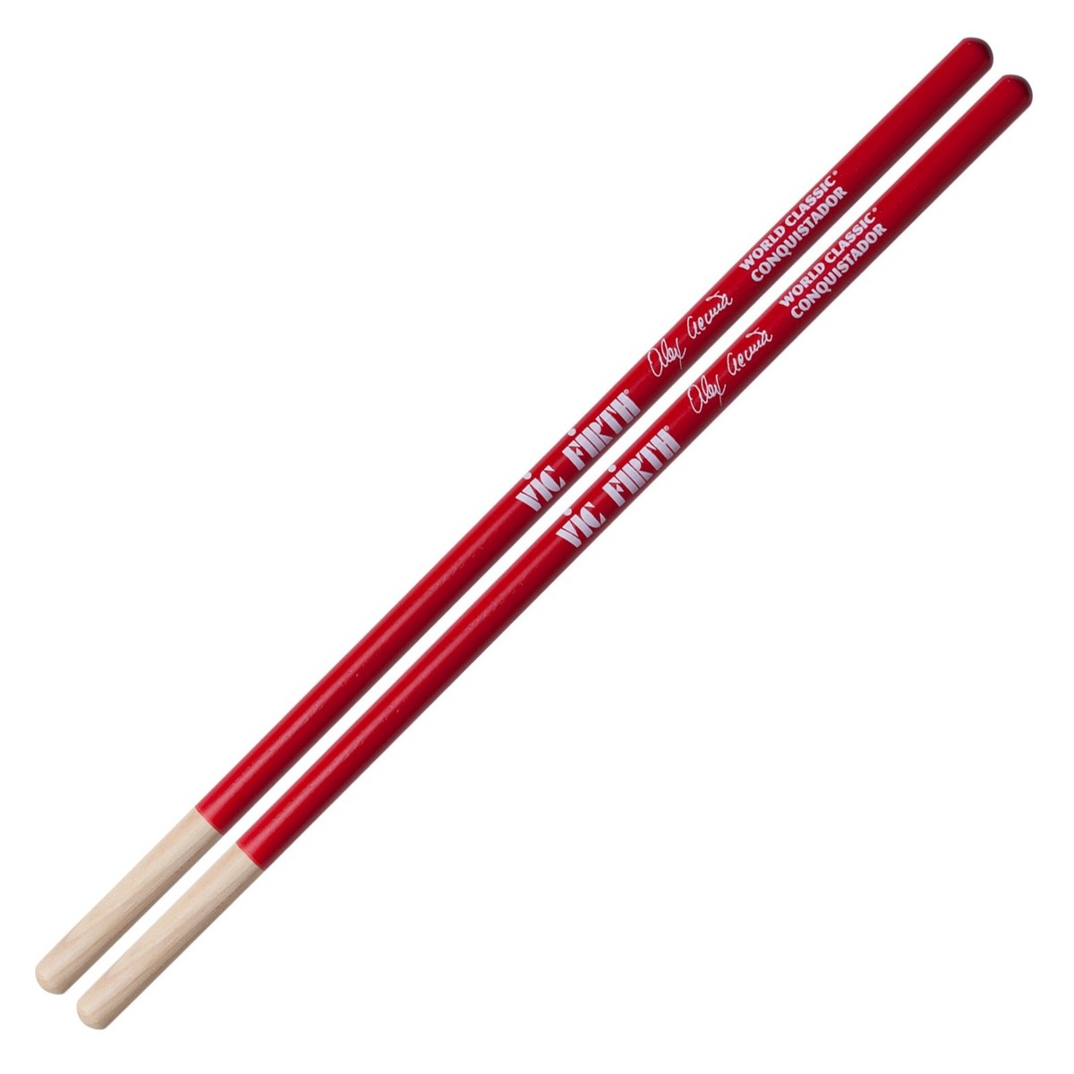 Vic Firth SAA Alex Acuña Red Par Baquetas 1