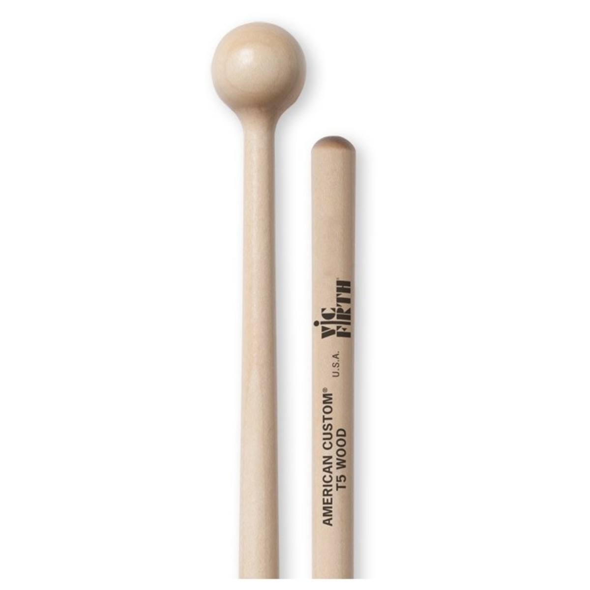 Vic Firth T5 Wood American Custom Mazas para Timbal 2