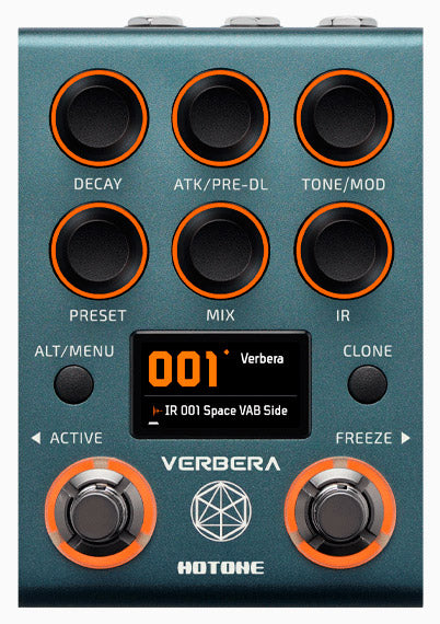Hotone Verbera Pedal Reverb 2
