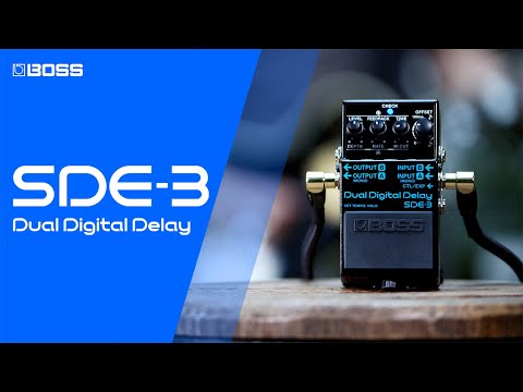 BOSS SDE3 PEDAL DELAY DIGITAL