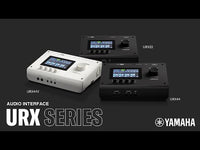 YAMAHA URX44B INTERFAZ DE AUDIO USB C NEGRA