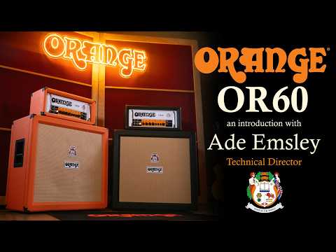 ORANGE OR60H BLK AMPLIFICADOR CABEZAL GUITARRA NEGRO
