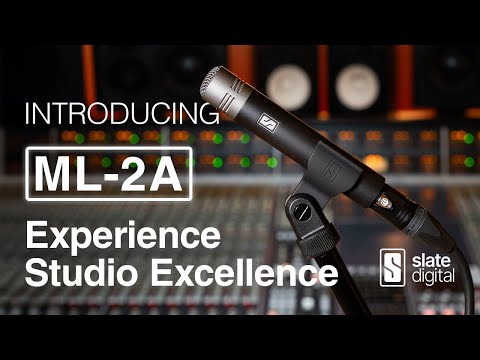 SLATE DIGITAL ML-2A MICROFONOS DE MODELADO DE ESTUDIO