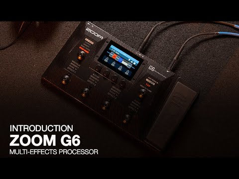 Zoom G6 Pedalera Multiefectos Guitarra