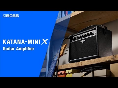 BOSS KATANA MINI X AMPLIFICADOR PORTATIL GUITARRA