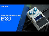 BOSS PX1 PLUGOUT PEDAL MULTIEFECTO