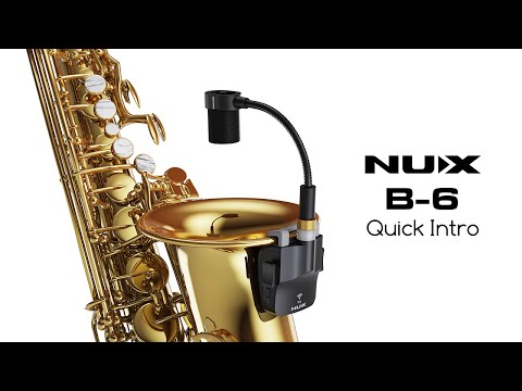 NUX B6 SISTEMA INALAMBRICO 2.4GHZ PARA SAXOFON