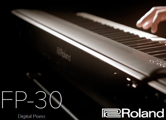 Novedad: Piano digital portátil Roland FP-30