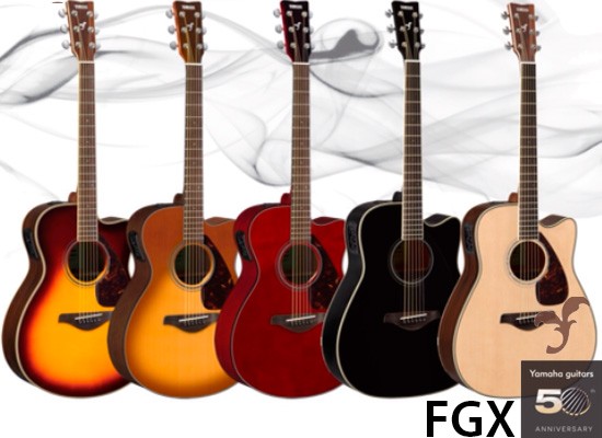 Nuevas guitarras electro-acústicas Yamaha FGX