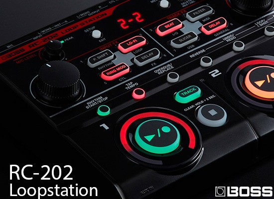 Novedad: Loopstation para voces Boss RC-202
