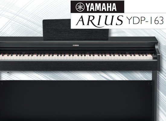Nuevos pianos digitales Yamaha Arius YDP-163