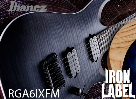 Disponible: Guitarra eléctrica Ibanez RGA6IX-FM Iron Label
