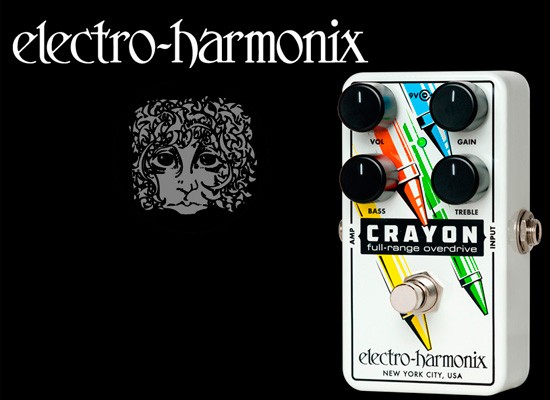 Vídeo: Pedal de overdrive Electro Harmonix Crayon 76