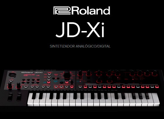 Vídeo: Teclado sintetizador Roland JD-Xi