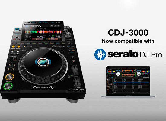 PIONEER DJ CDJ3000 COMPATIBLE CON SERATO DJ PRO