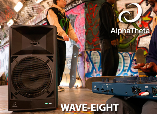 NOVEDAD: ALTAVOZ PORTÁTIL PARA DJ ALPHATHETA WAVE EIGHT